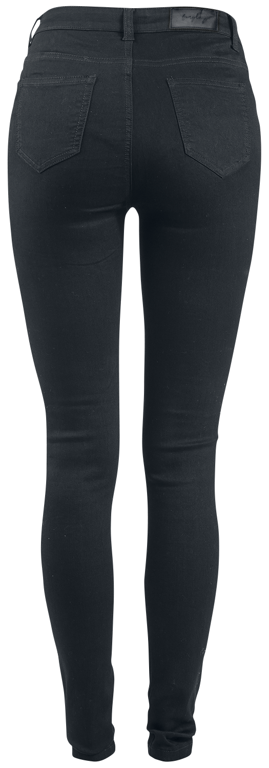 Jean  de Forplay - Super Stretch Skinny - W26L32 à W31L34 - pour Femme - noir - Forplay - View 2