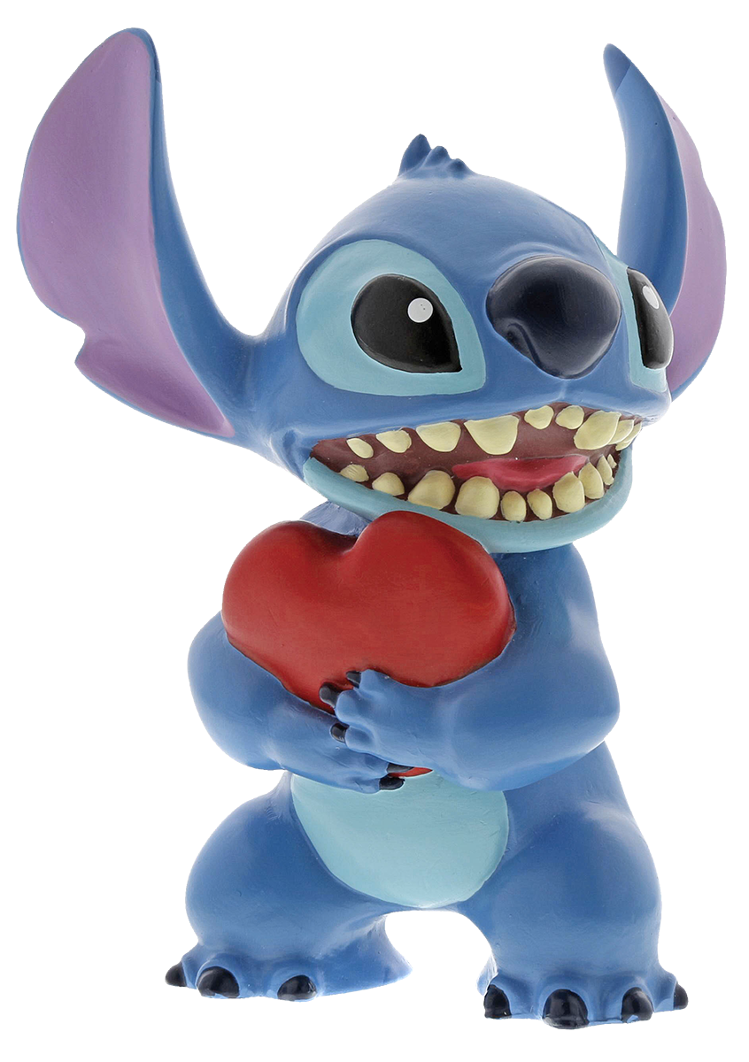 Statuette Disney de Lilo & Stitch - Figurine Stitch & Cœur - pour Indifférent - Standard - Lilo & Stitch - View 2