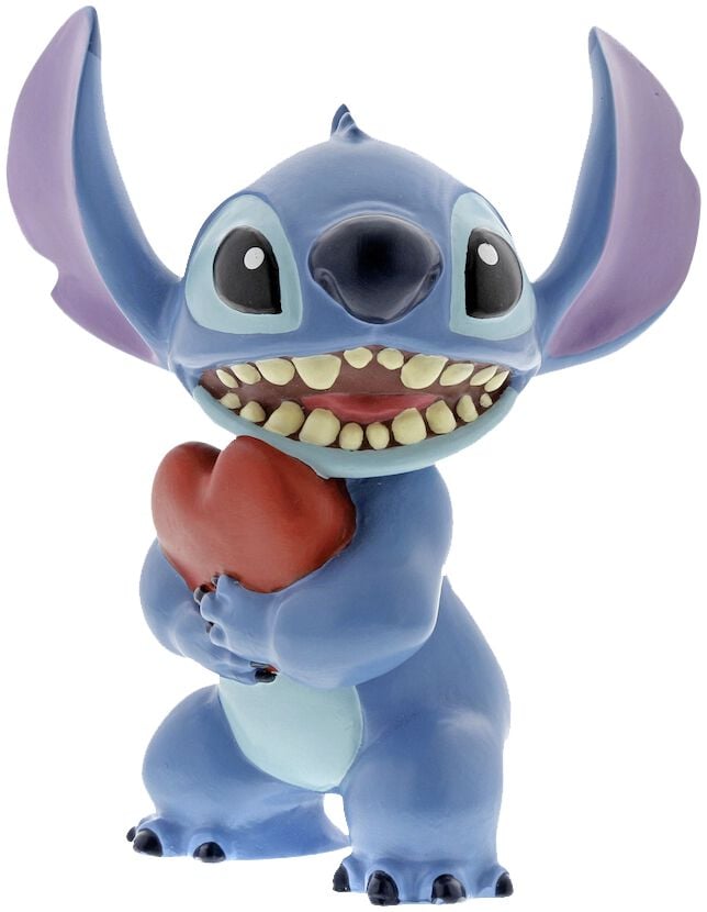 Statuette Disney de Lilo & Stitch - Figurine Stitch & Cœur - pour Indifférent - Standard - Lilo & Stitch