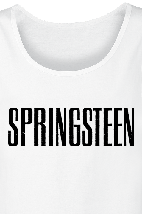 Débardeur  de Bruce Springsteen - Logo - L à XXL - pour Homme - blanc - Bruce Springsteen - View 2