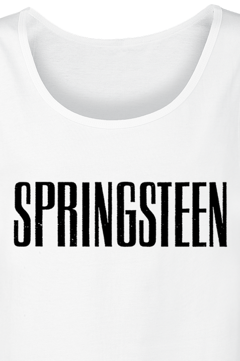 Débardeur  de Bruce Springsteen - Logo - XL à XXL - pour Homme - blanc - Bruce Springsteen - View 2