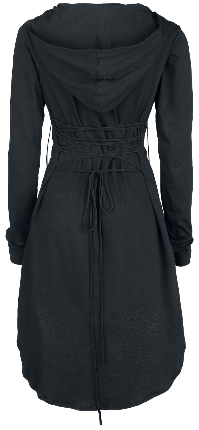 Robe mi-longue Gothic de Gothicana by EMP - Angels Fall - S à XXL - pour Femme - noir - Gothicana by EMP - View 2