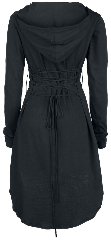 Robe mi-longue Gothic de Gothicana by EMP - Angels Fall - S à XXL - pour Femme - noir - Gothicana by EMP - View 2