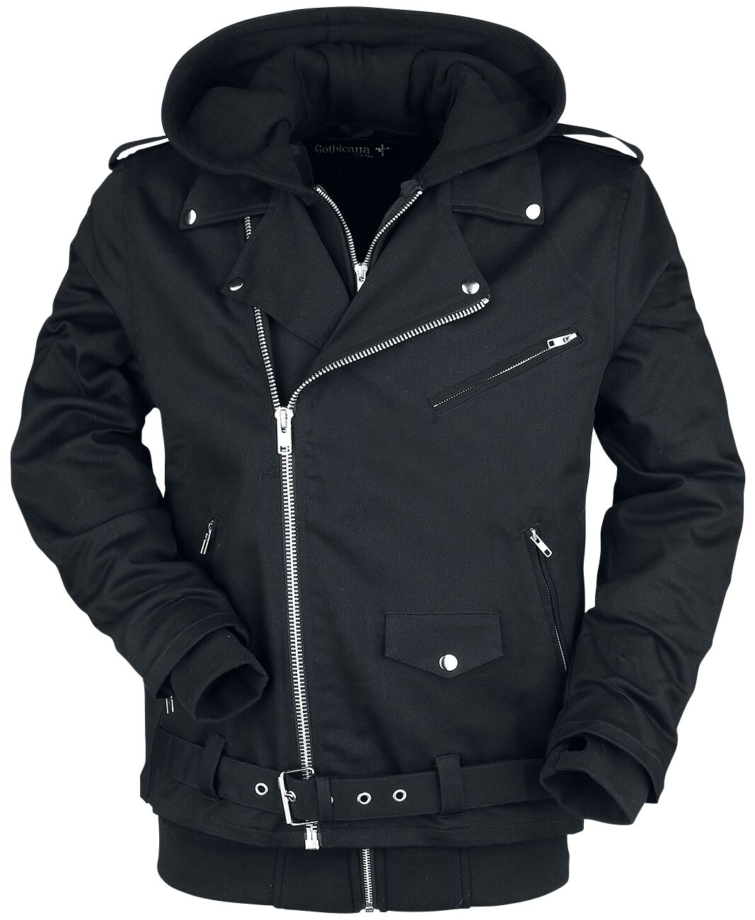 Veste mi-saison Gothic de Gothicana by EMP - Kukuth - M à L - pour Homme - noir - Gothicana by EMP