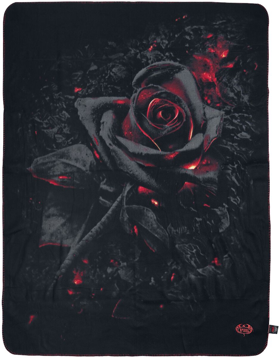 Couverture Gothic de Spiral - Rose Brûlée - pour Unisexe - noir - Spiral