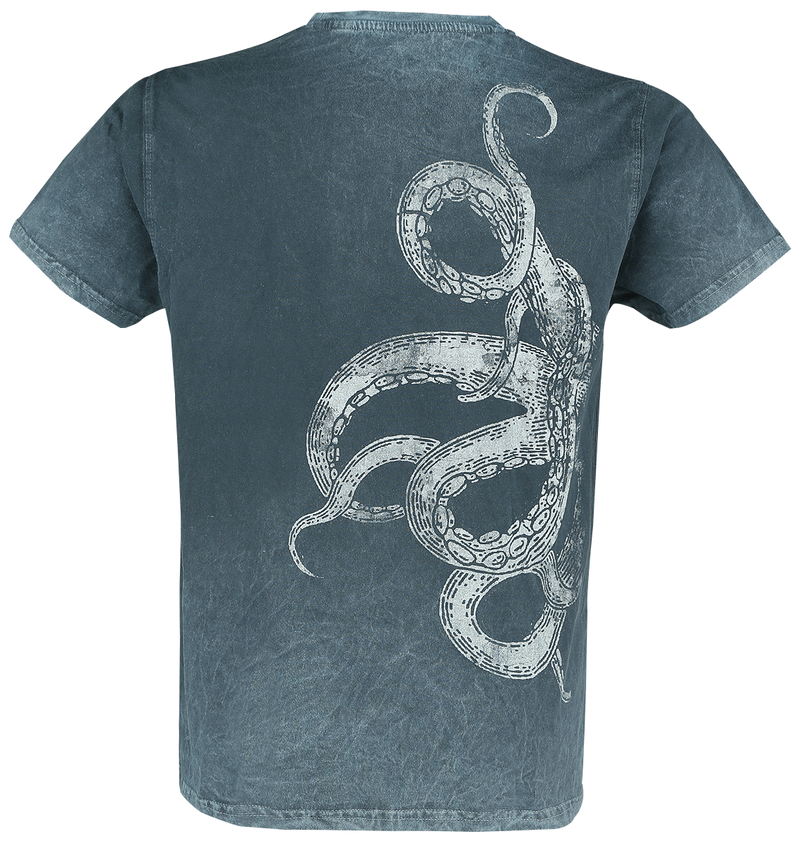 T-Shirt Manches courtes Gothic de Outer Vision - Dead Sea - S à 3XL - pour Homme - turquoise - Outer Vision - View 2