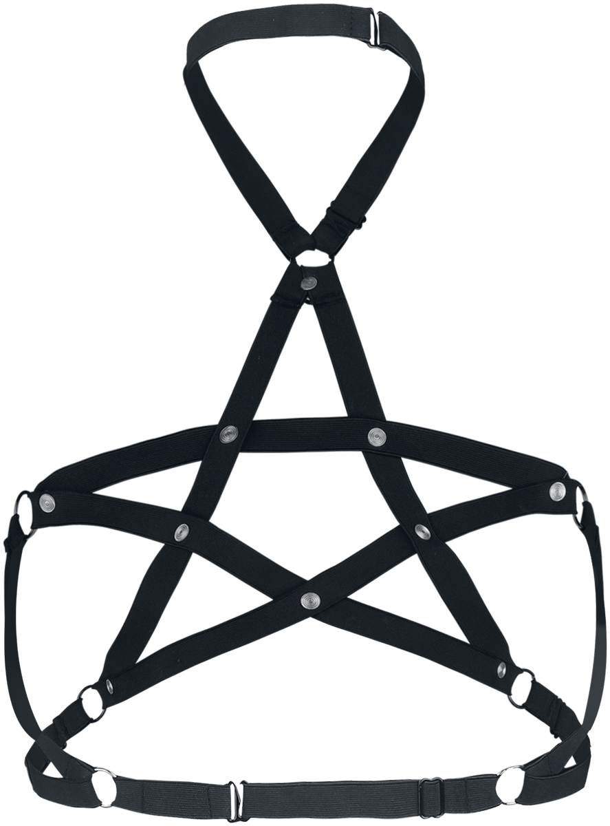 Harnais Gothic de Jawbreaker - pour Femme - noir - Jawbreaker - View 2