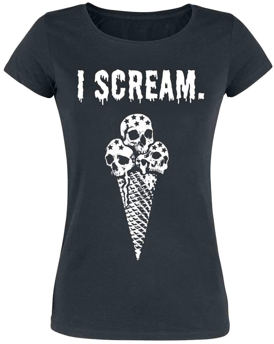T-Shirt Manches courtes  de RED by EMP - Dare To Be Different - M - pour Femme - noir - RED by EMP