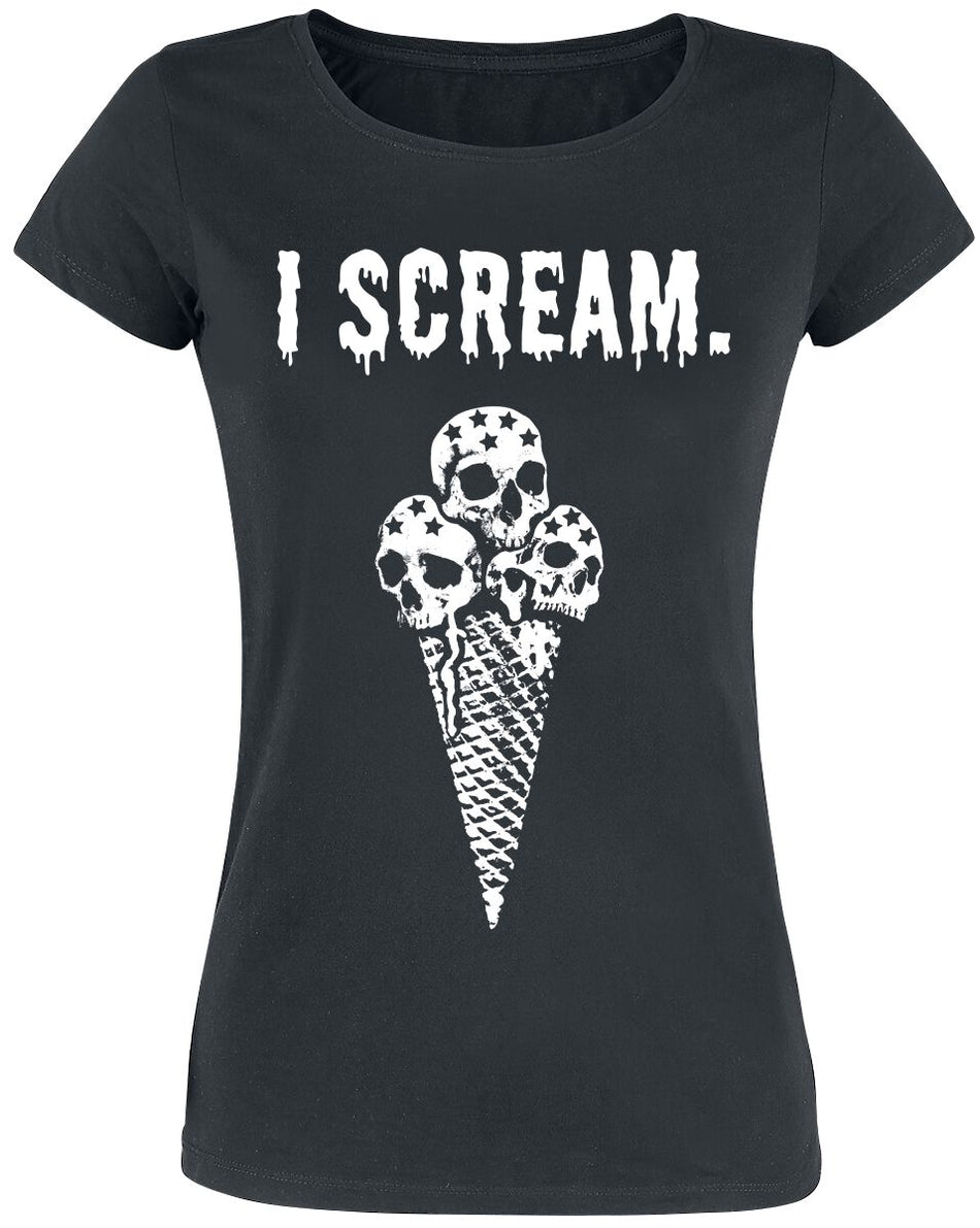T-Shirt Manches courtes  de RED by EMP - Dare To Be Different - M - pour Femme - noir - RED by EMP