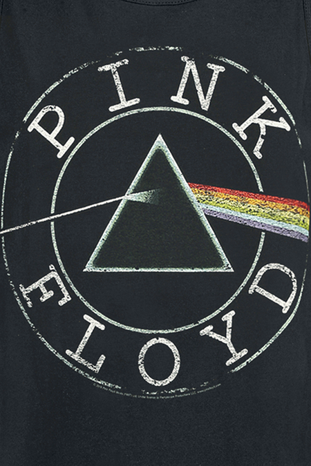 Débardeur  de Pink Floyd - Logo Circle - S à XXL - pour Homme - noir - Pink Floyd - View 2