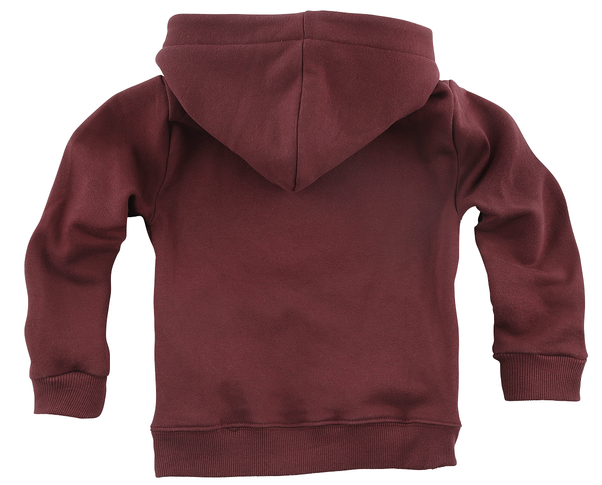 Sweat-shirt à capuche  de Harry Potter - Enfants - Gryffondor - Brave At Heartt - 116 à 164 - pour Unisexe - bordeaux - Harry Potter - View 2