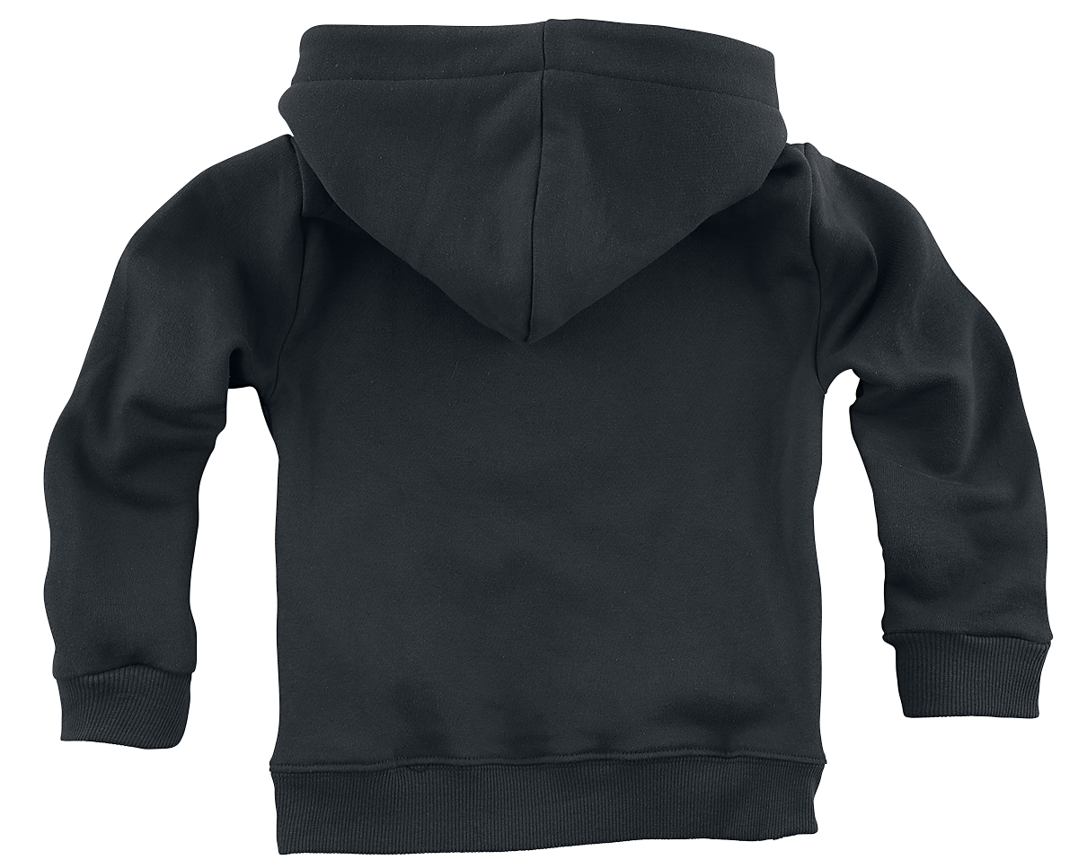 Sweat-shirt à capuche  de Jurassic Park - Enfants - Logo Classique - 116 à 164 - pour Unisexe - noir - Jurassic Park - View 2