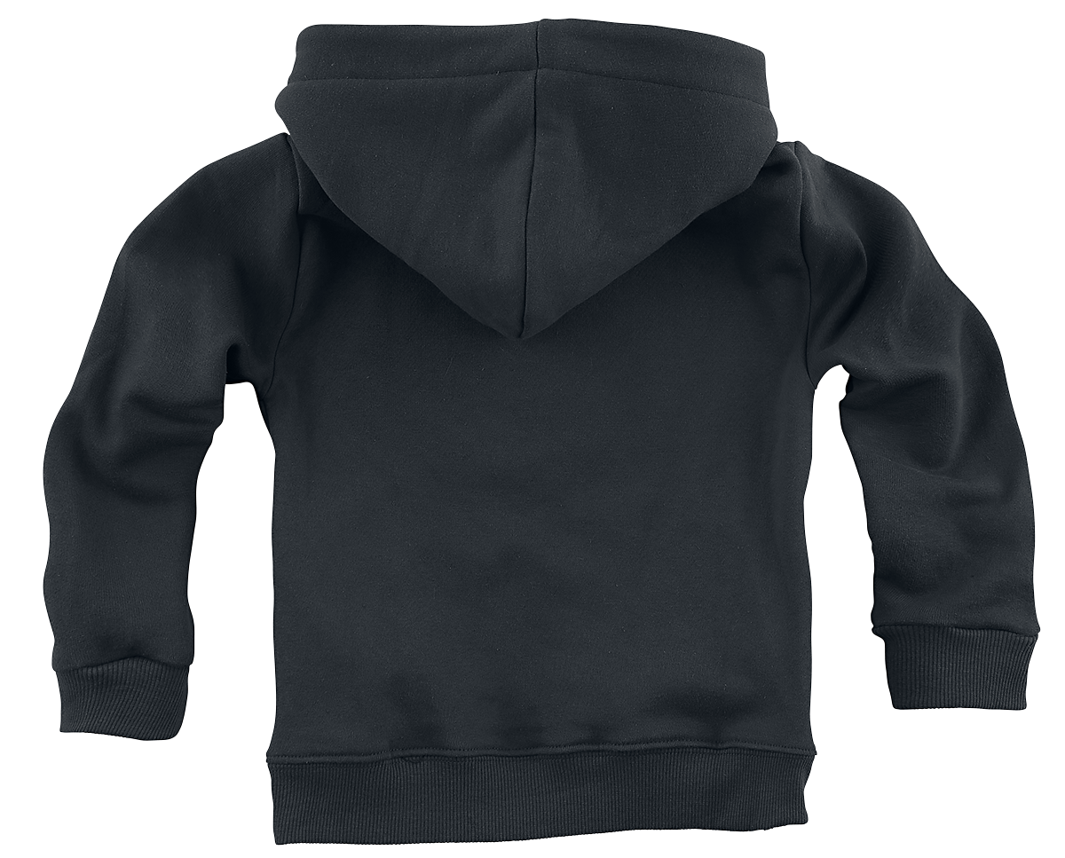 Sweat-shirt à capuche  de Jurassic Park - Enfants - Logo Classique - 116 à 164 - pour Unisexe - noir - Jurassic Park - View 2