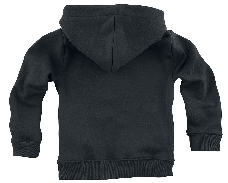 Sweat-shirt à capuche  de Batman - Enfants - Logo Spray - 116 à 164 - pour Unisexe - noir - Batman - View 2