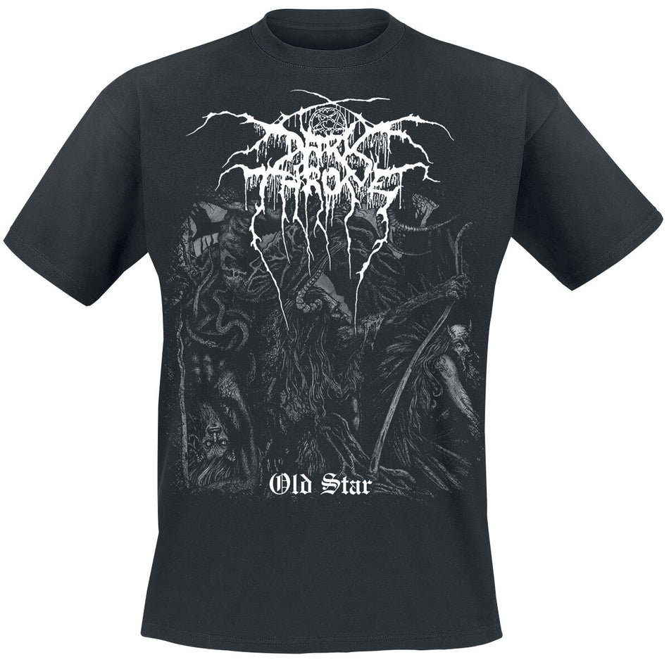 T-Shirt Manches courtes  de Darkthrone - Old Star - M à XXL - pour Homme - noir - Darkthrone