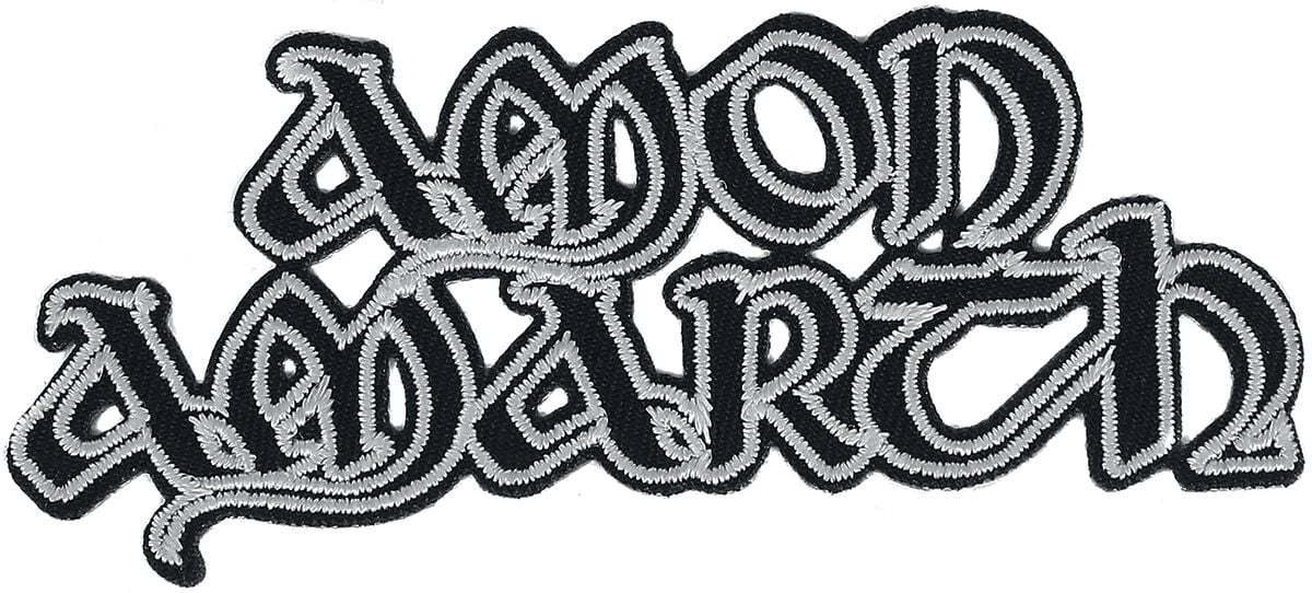 Patch  de Amon Amarth - Cut-Out Logo - pour Unisexe - noir - Amon Amarth