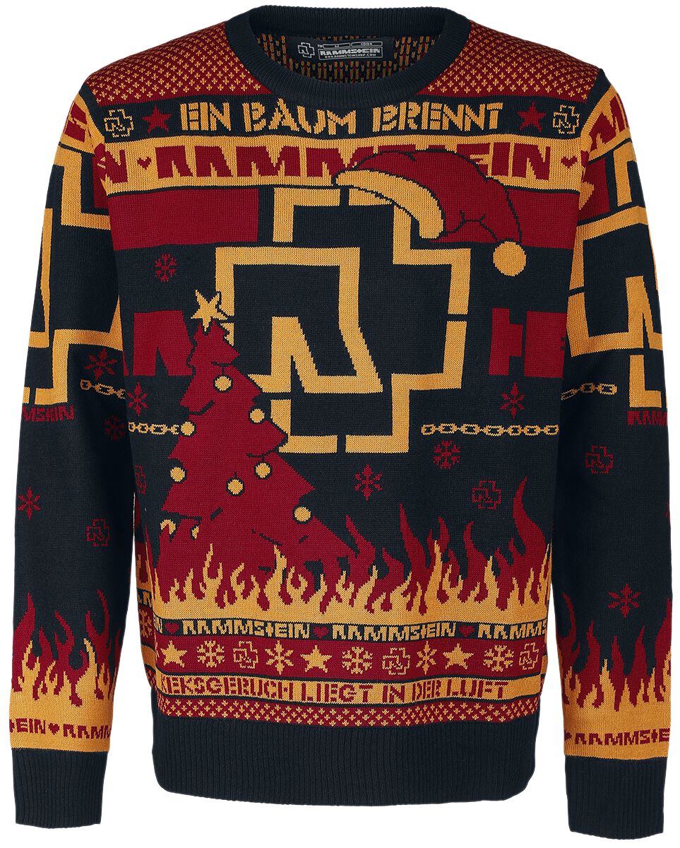 Pull de Noël  de Rammstein - Holiday Sweater - S à 5XL - pour Homme - multicolore - Rammstein