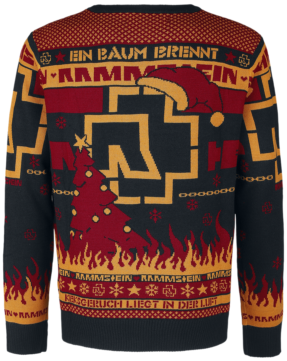 Pull de Noël  de Rammstein - Holiday Sweater - S à 5XL - pour Homme - multicolore - Rammstein - View 2