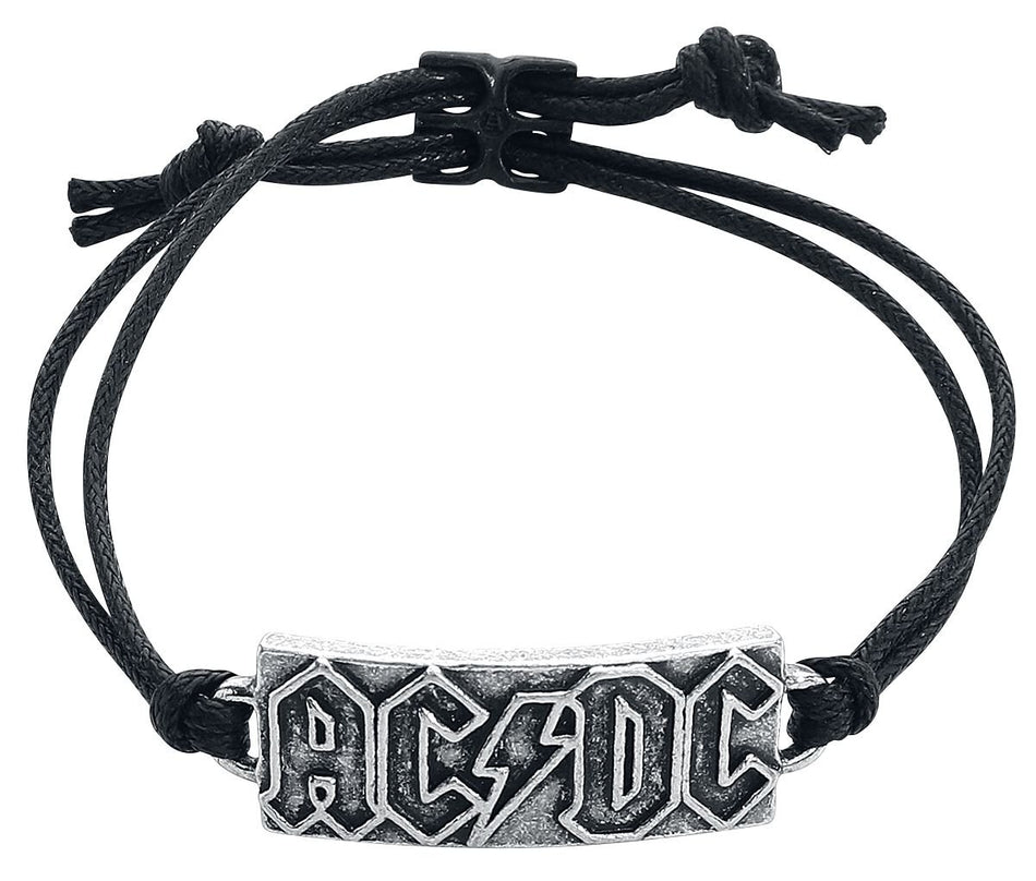 Bracelet  de AC/DC - AC/DC Logo - pour Unisexe - noir - AC/DC