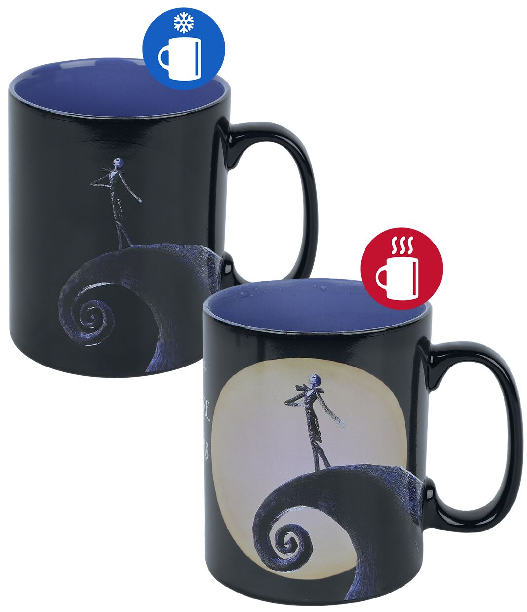 Mug Disney de L'Étrange Noël De Monsieur Jack - Jack in the Moon - pour Unisexe - multicolore - L'Étrange Noël De Monsieur Jack