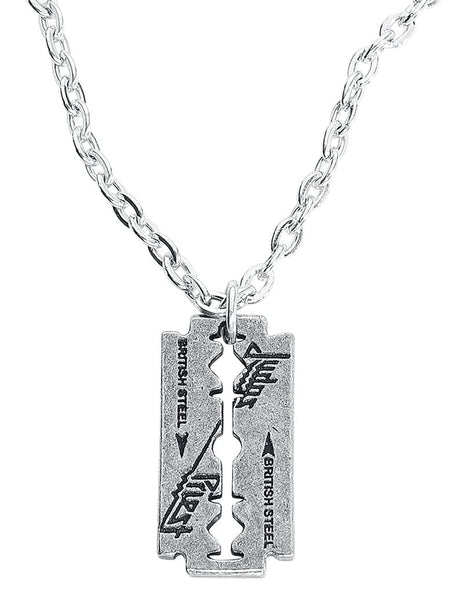 Collier  de Judas Priest - Razorblade - pour Femme - couleur argent - Judas Priest