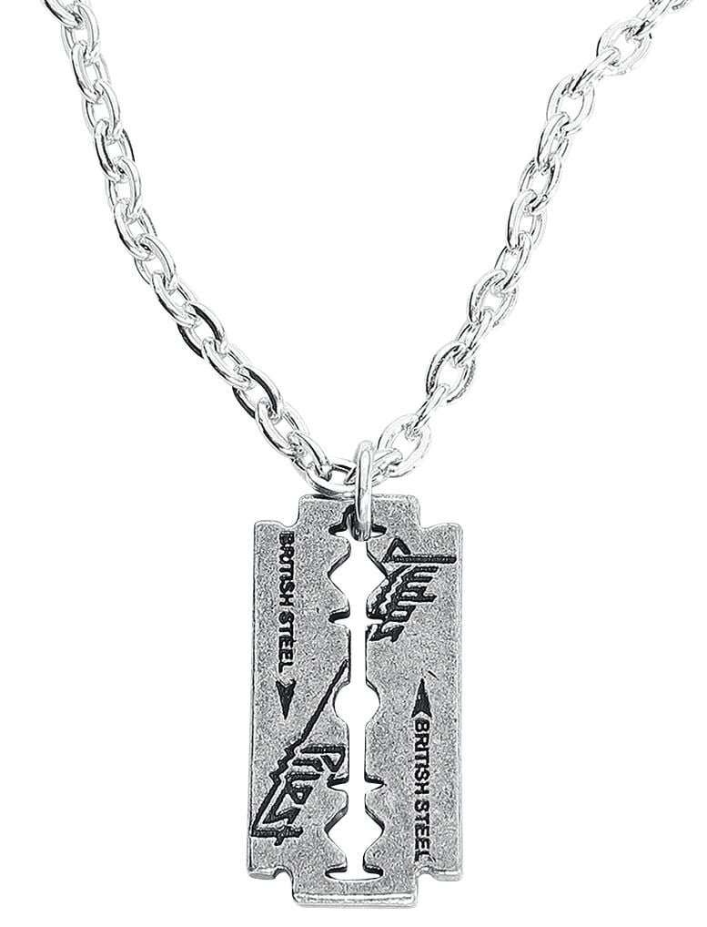 Collier  de Judas Priest - Razorblade - pour Femme - couleur argent - Judas Priest