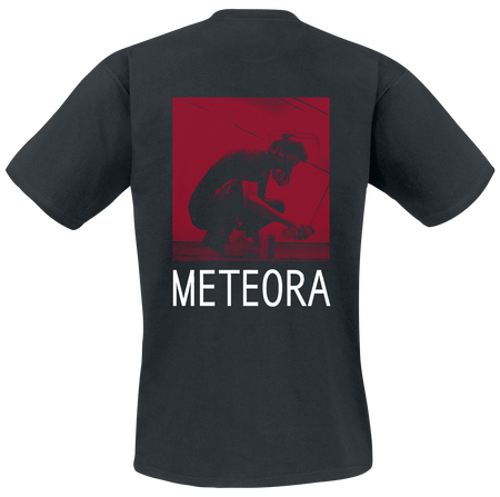 T-Shirt Manches courtes  de Linkin Park - Meteora Rouge - S à XXL - pour Homme - noir - Linkin Park - View 2