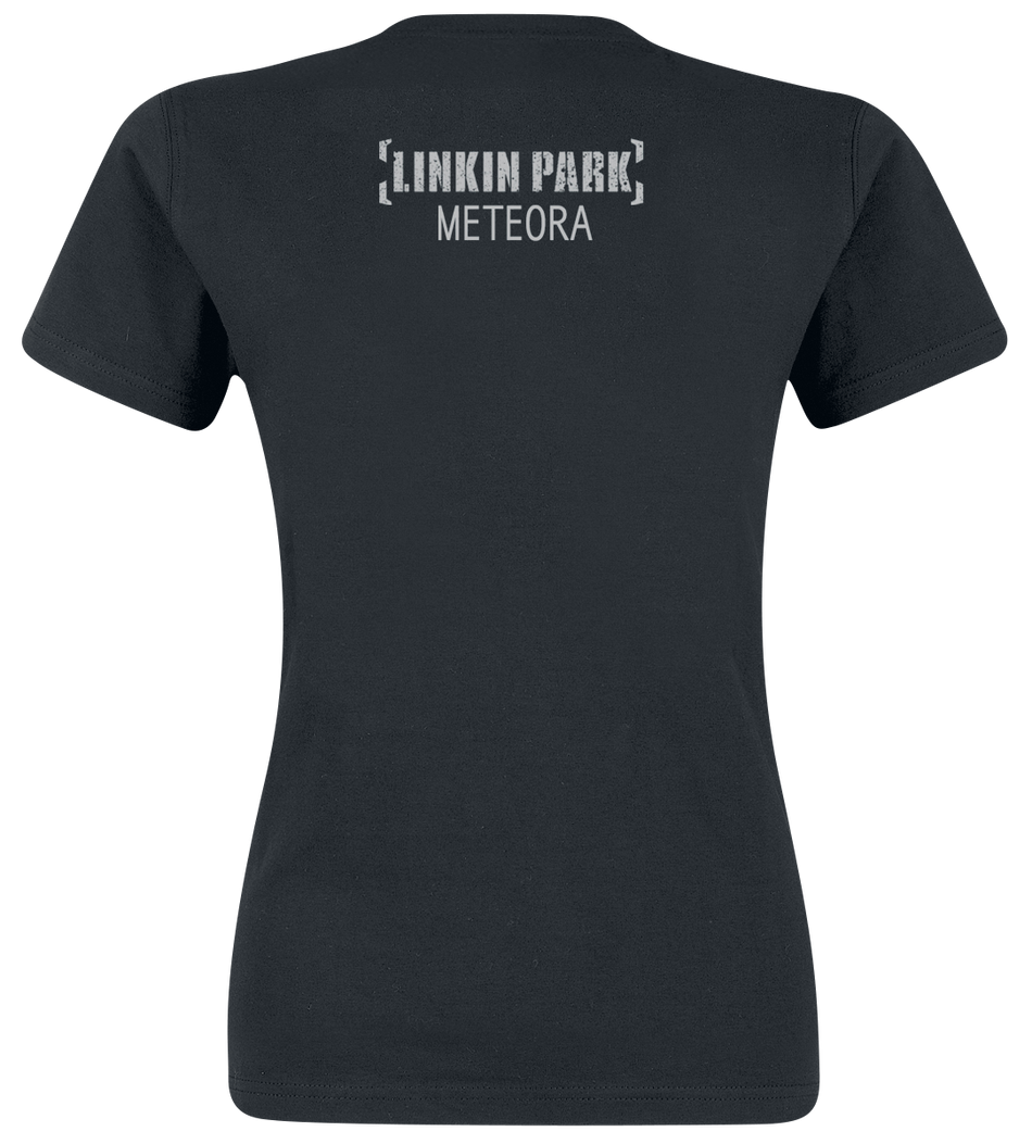 T-Shirt Manches courtes  de Linkin Park - Meteora - S à XXL - pour Femme - noir - Linkin Park - View 2