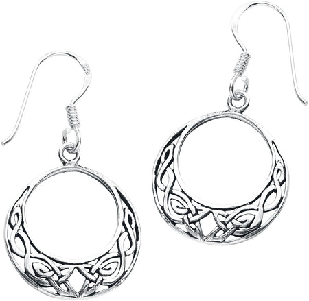 Boucles d'oreilles  de Toltecs Amulet - Celtic Knot - pour Femme - couleur argent - Toltecs Amulet