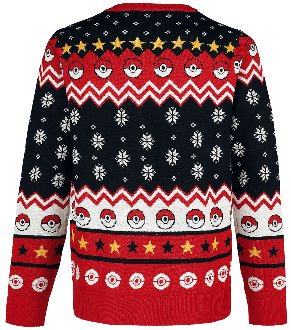 Pull de Noël Gaming de Pokémon - Pikachu - XS à 5XL - pour Homme - multicolore - Pokémon - View 2