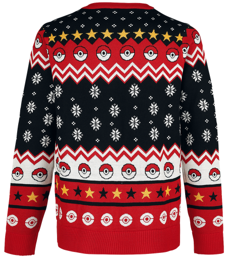 Pull de Noël Gaming de Pokémon - Pikachu - XS à 5XL - pour Homme - multicolore - Pokémon - View 2