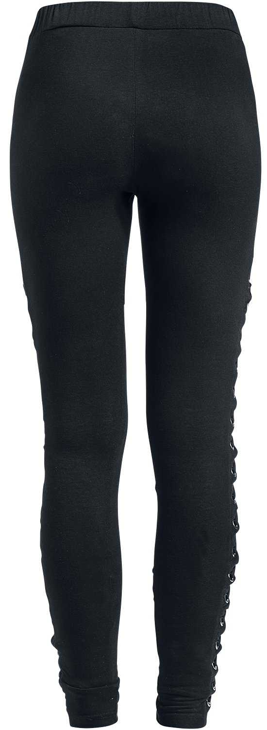 Legging Gothic de Vixxsin - Leggings Onyx - S à XL - pour Femme - noir - Vixxsin - View 2