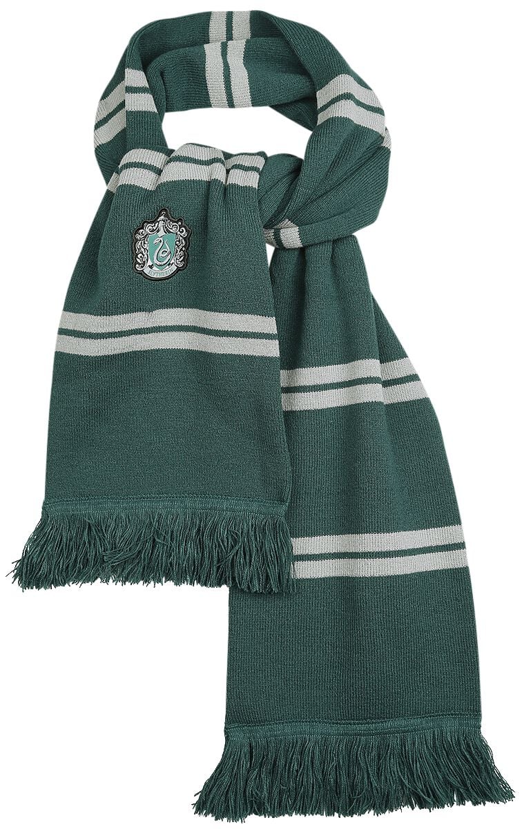 Écharpe  de Harry Potter - Serpentard - pour Unisexe - vert/gris - Harry Potter