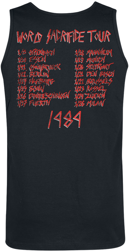 Débardeur  de Slayer - World Sacrifice - M à XXL - pour Homme - noir - Slayer - View 2