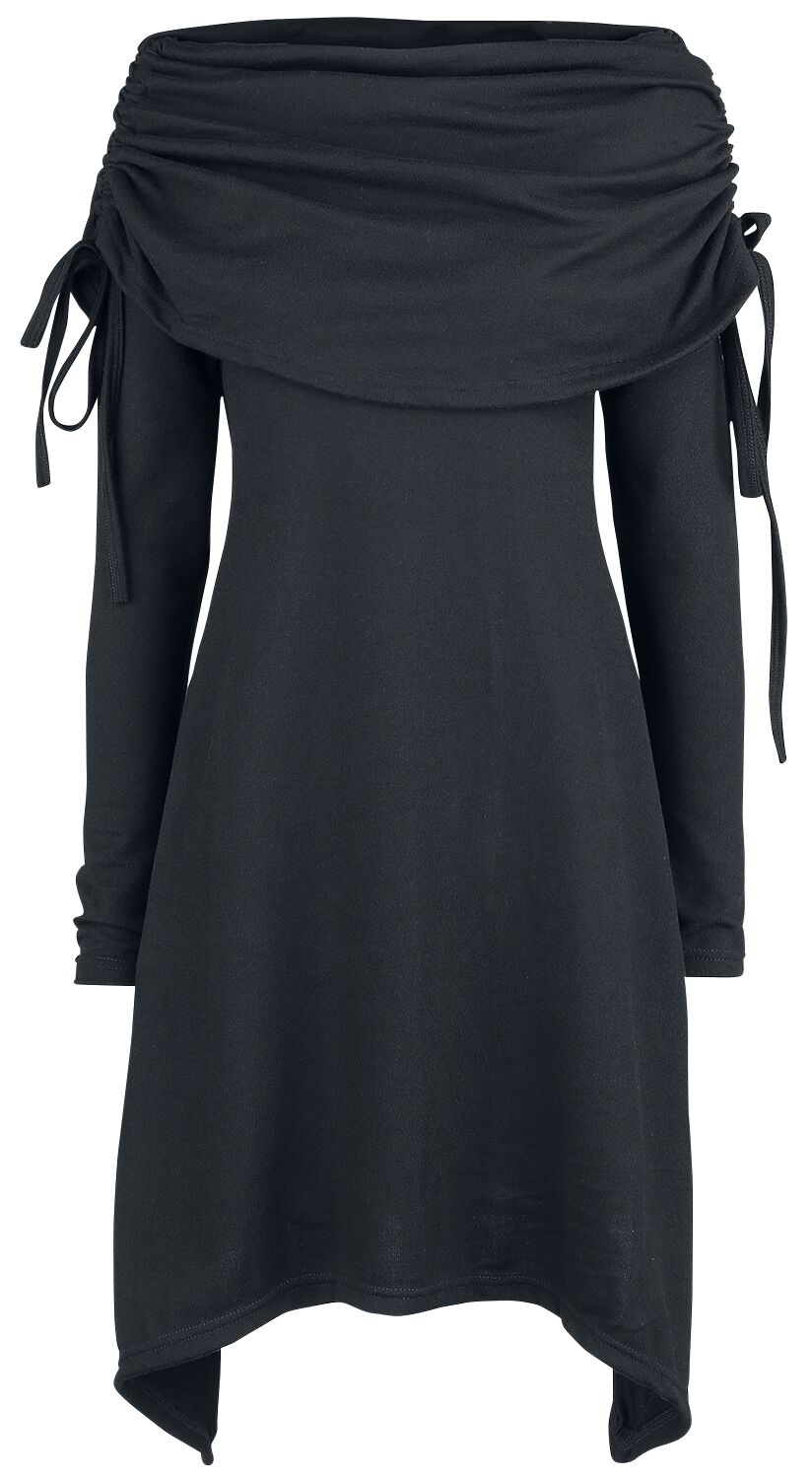 Pull tricoté Gothic de Vixxsin - Haut Lyrik - S à M - pour Femme - noir - Vixxsin