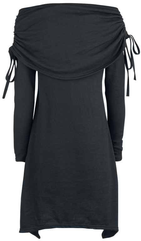 Pull tricoté Gothic de Vixxsin - Haut Lyrik - S à M - pour Femme - noir - Vixxsin - View 2