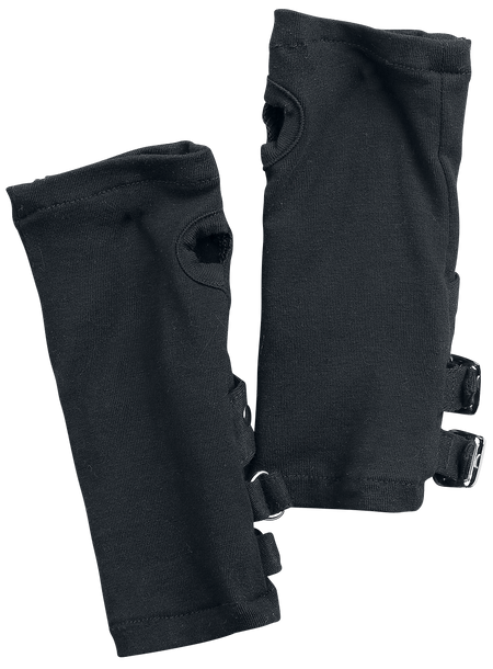 Mitaines Gothic de Poizen Industries - Gants Ellis - pour Unisexe - noir - Poizen Industries - View 2
