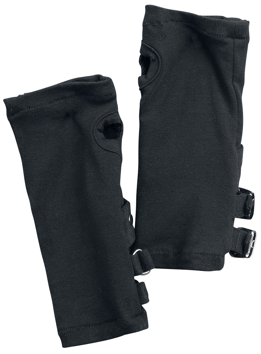 Mitaines Gothic de Poizen Industries - Gants Ellis - pour Unisexe - noir - Poizen Industries - View 2