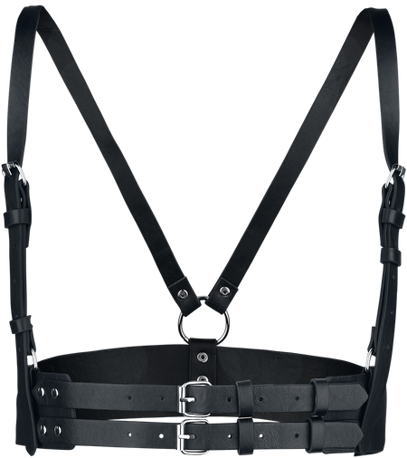 Harnais Gothic de Poizen Industries - Revon Belt - pour Femme - noir - Poizen Industries - View 2