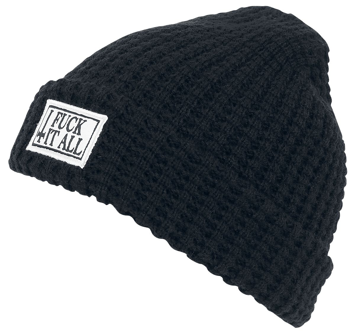 Bonnet Gothic de Gothicana by EMP - Warm Beanie - pour Unisexe - noir - Gothicana by EMP