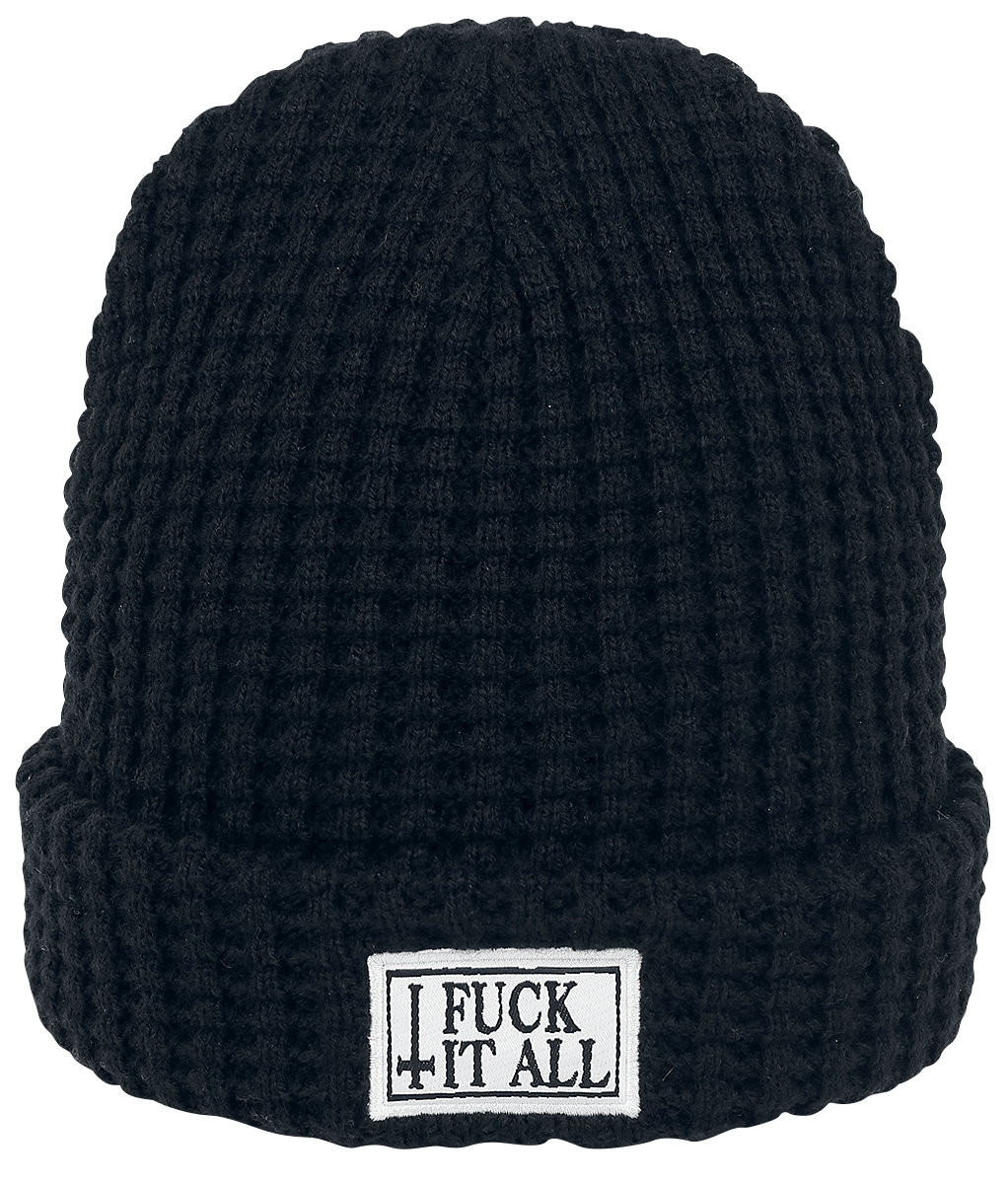Bonnet Gothic de Gothicana by EMP - Warm Beanie - pour Unisexe - noir - Gothicana by EMP - View 2