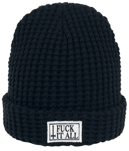 Bonnet Gothic de Gothicana by EMP - Warm Beanie - pour Unisexe - noir - Gothicana by EMP - View 2