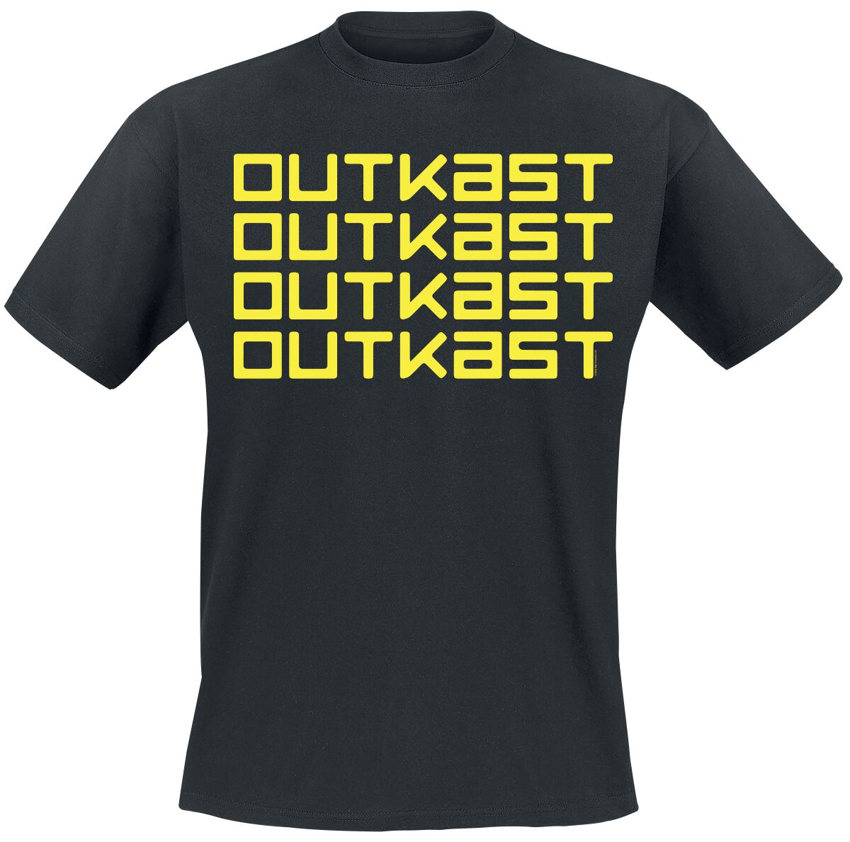 T-Shirt Manches courtes  de OutKast - Logo Repeat - S à L - pour Homme - noir - OutKast