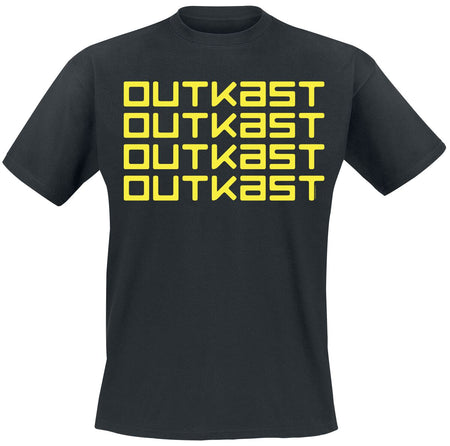 T-Shirt Manches courtes  de OutKast - Logo Repeat - S à L - pour Homme - noir - OutKast