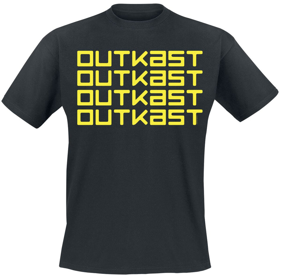 T-Shirt Manches courtes  de OutKast - Logo Repeat - S à L - pour Homme - noir - OutKast