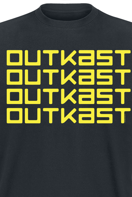 T-Shirt Manches courtes  de OutKast - Logo Repeat - S à L - pour Homme - noir - OutKast - View 2