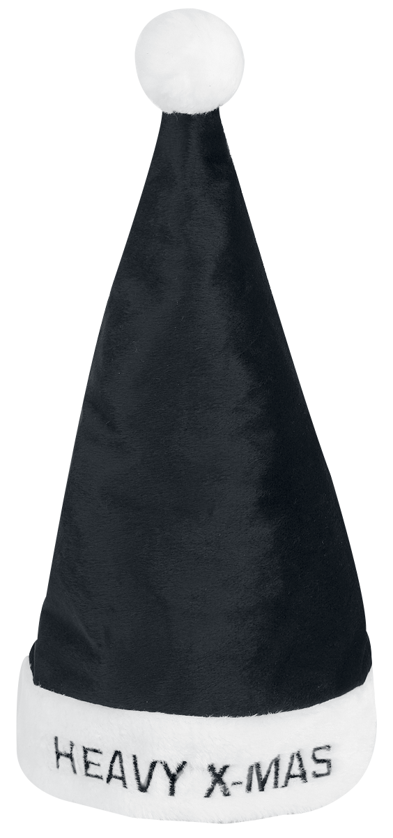 Bonnet Fun de Heavy X-Mas - Bonnet De Père Noël - pour Unisexe - noir/blanc - Heavy X-Mas - View 2