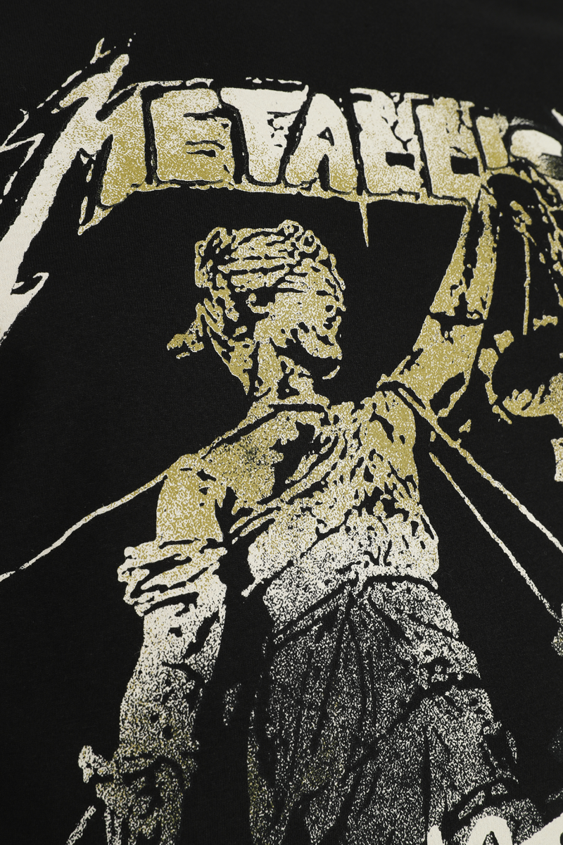 T-Shirt Manches courtes  de Metallica - Amplified Collection - And Justice For All - S à 3XL - pour Homme - noir - metallica - View 2