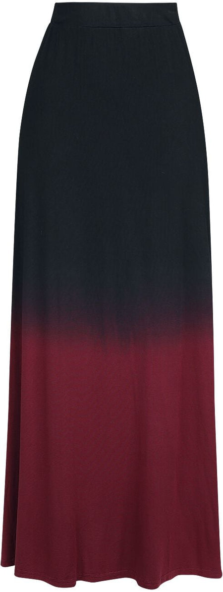 Jupe longue  de Black Premium by EMP - Save Tonight - XS à XL - pour Femme - noir/rouge - Black Premium by EMP