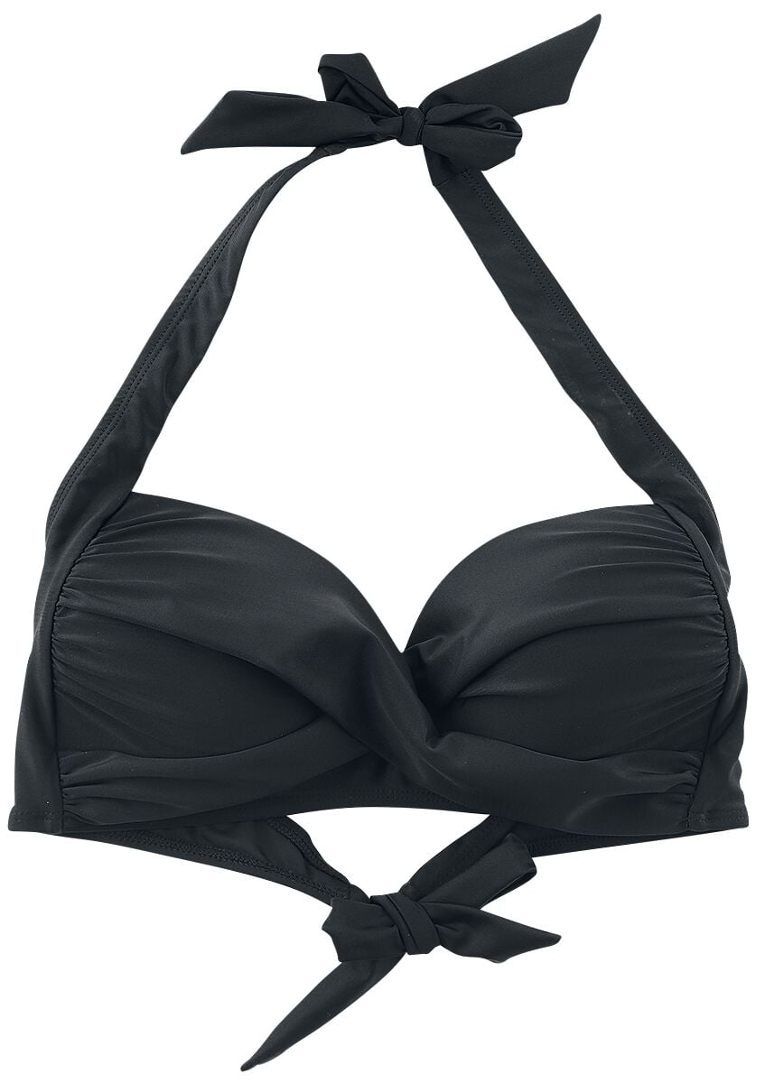 Haut de bikini  de Black Premium by EMP - Mix And Match - XS à XL - pour Femme - noir - Black Premium by EMP